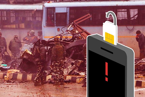 India Seeks Pulwama Terrorist's “Virtual SIM” Details