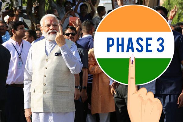 Phase 3 of Lok Sabha Election Polls