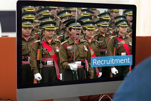 Indian Army Recruits Women Jawans