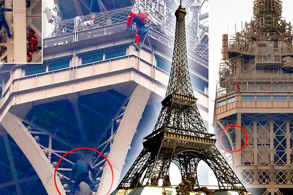 Eiffel Tower Climber Arrested After Causing Evacuation