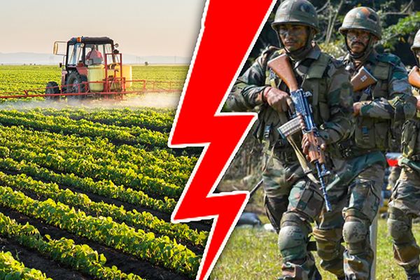 Colonel Booked For Terrorising Farmers