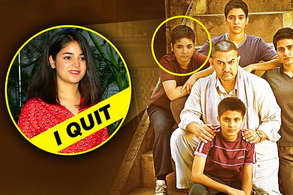 Dangal Star Zaira Wasim Quits Bollywood