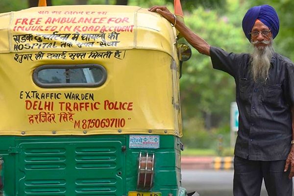 76-year-Old Man Drives “Auto Ambulance”