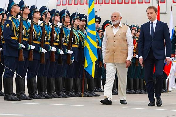 PM Narendra Modi in Russia for 3rd visit