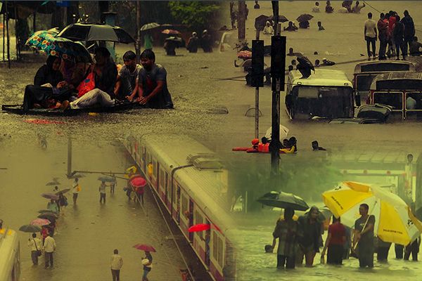 Heavy Rains Disrupts Life In Mumbai