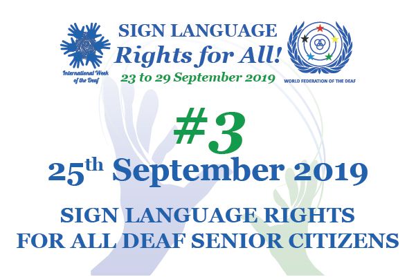 Sign Language Rights For All Deaf Senior Citizens