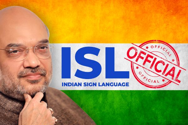 Request Amit Shah To Make ISL Official Language