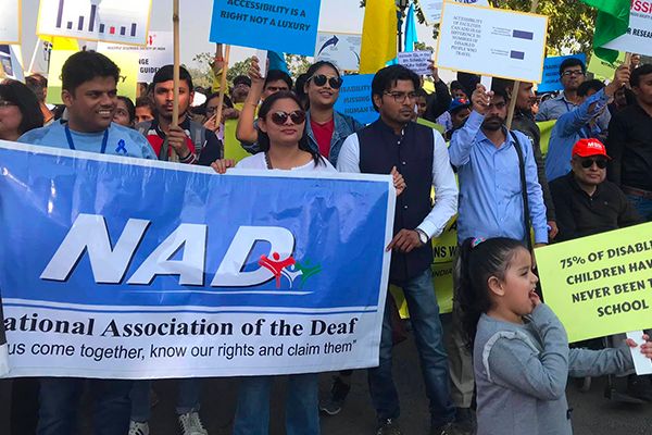 World Disability Day Walk at Delhi