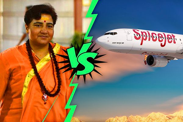 Pragya Thakur Delays SpiceJet Flight
