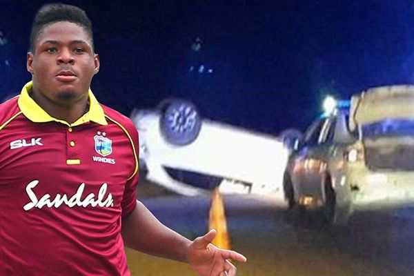 West Indies Cricketer In dangerous Accident