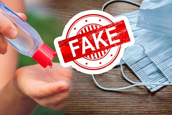 Fake Hand Sanitisers & Masks Sold in Markets