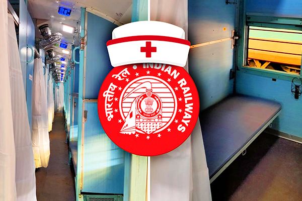 Railways Turn Coaches into Isolation Wards