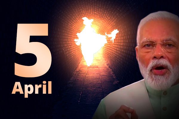Modi Urges Citizens to Light Candles on 5th April