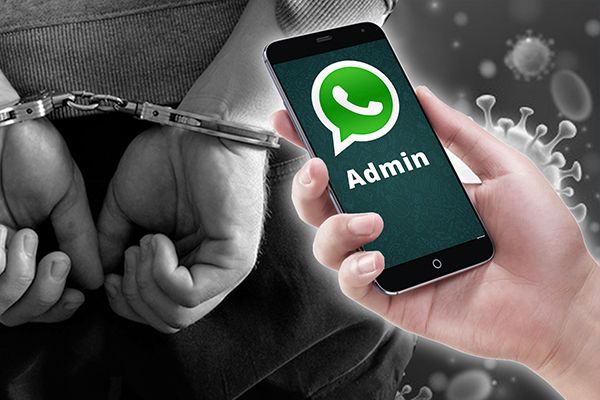 WhatsApp Group Admin Arrested in Noida