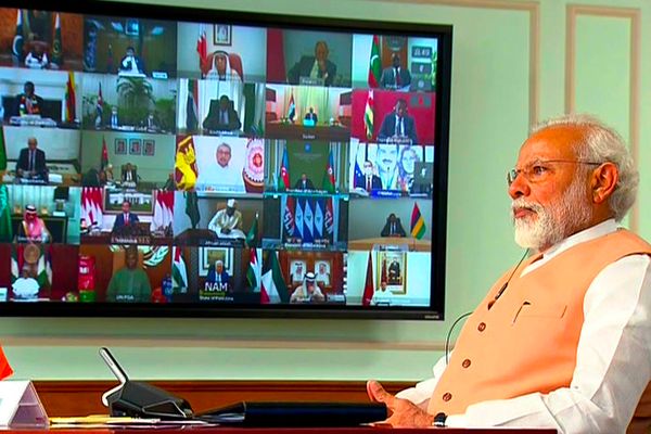 Modi Addresses NAM Summit