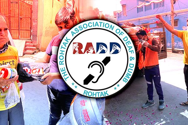 RADD Distributes Flowers to Essential Workers During Lockdown