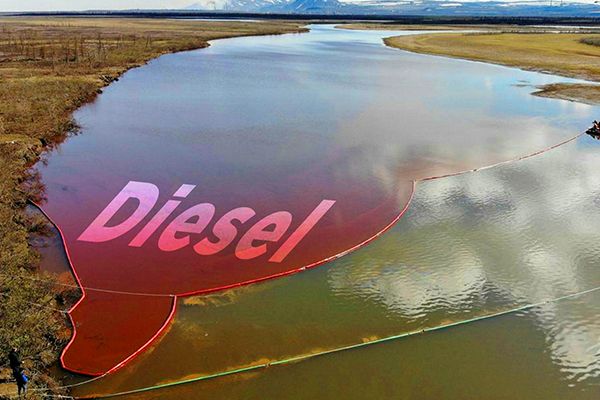 21,000 tons of Diesel Spills into Russian River