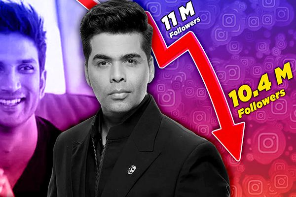 After Sushant’s Death, Karan Johar Loses Instagram Followers