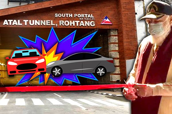 72 Hours After Inaugration 3 Accidents in Atal Tunnel