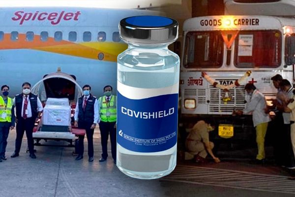 First Batch Covishield Vaccine Leaves Pune