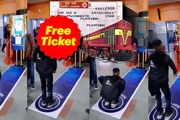 Perform 30 Squats & Get Free Railway Ticket