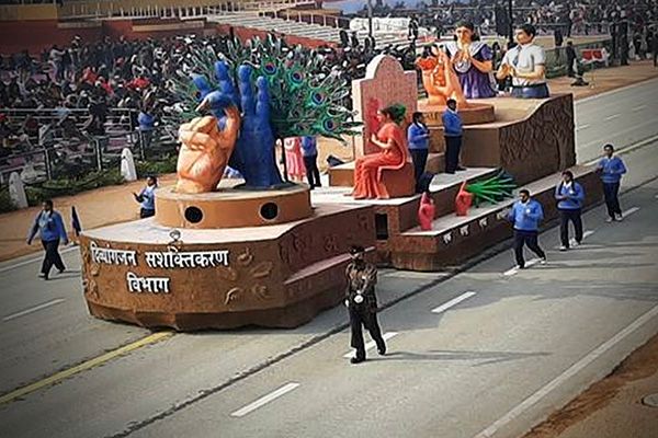 Indian Sign Language Tableau at 72nd Republic Day Parade