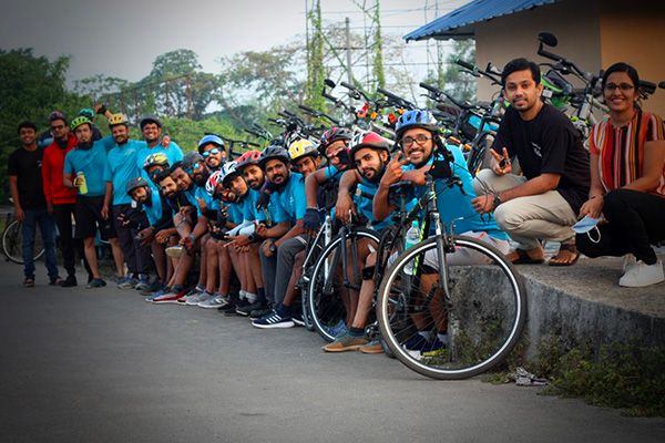 1st Time in Kerala Deaf Men Cycle to Spread Awareness