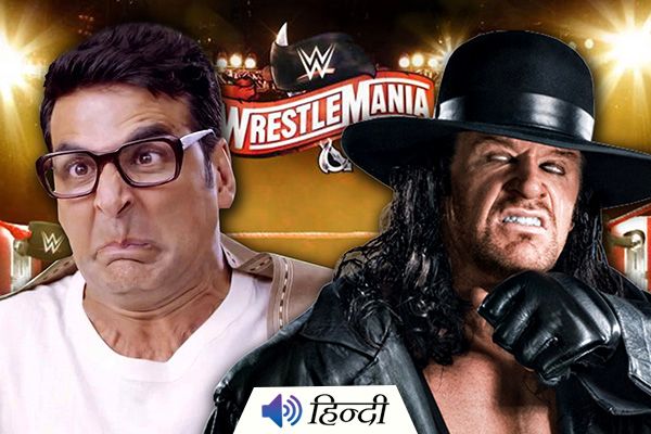 The Undertaker Challenges Akshay Kumar for a Fight!