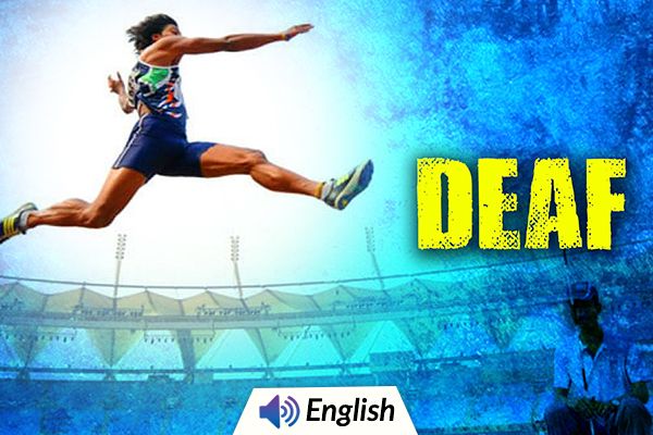 Amazing Performance By Deaf Long Jump Athlete!