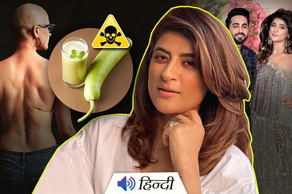 Tahira Kashyap in ICU Because of Doodhi/Bottle Gourd Juice