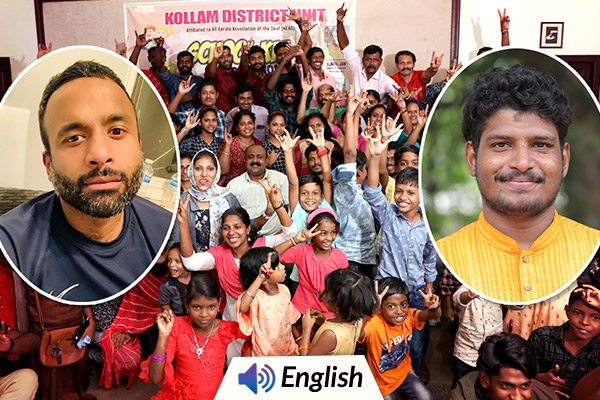 Kerala: 2 Deaf Men Donate School Kits to Deaf Children