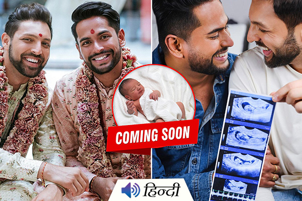 India Gay Couple Become Pregnant in USA