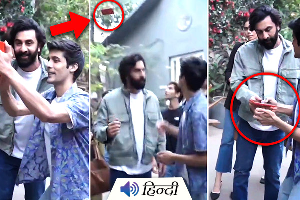 Ranbir Kapoor Throws Fan’s Phone?