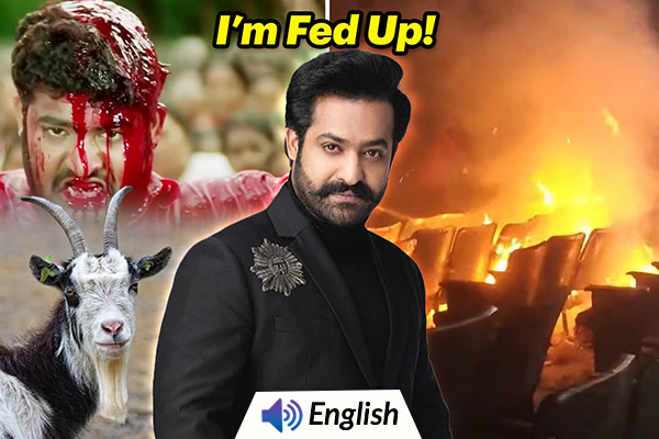 Jr NTR’s Fans Kill Goat To Celebrate His Birthday