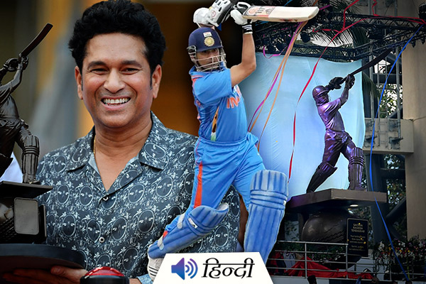 Sachin Tendulkar Statues Unveiled at Wankhede Stadium