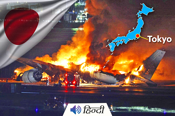 Tokyo: Japan Airlines in Flame After Runway Collision