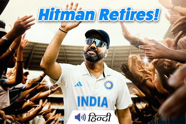 Rohit Sharma Says Goodbye to Test Cricket