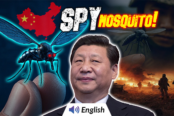 New Chinese Weapon - A Mosquito-Sized Drone