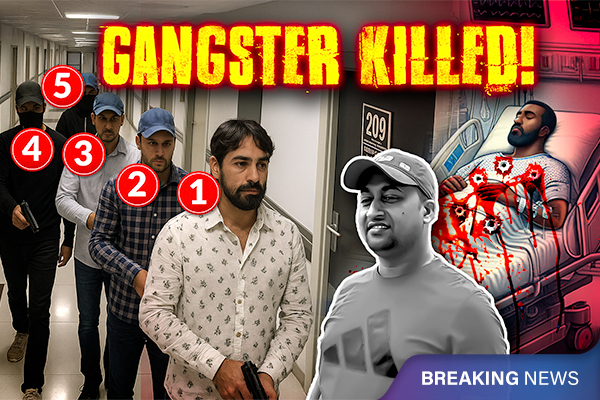5 Men Kill Gangster Inside ICU, Cameras, Guards, No One Stops Them