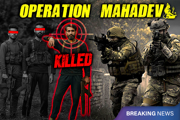 Operation Mahadev: Pahalgam Attack Terrorist Killed