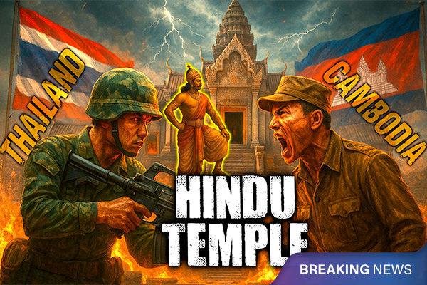 Thailand-Cambodia Fighting Over a Hindu Temple