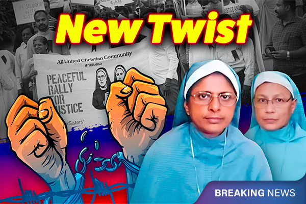 New Twist: Chhattisgarh Court Grants Bail to 2 Kerala Nuns