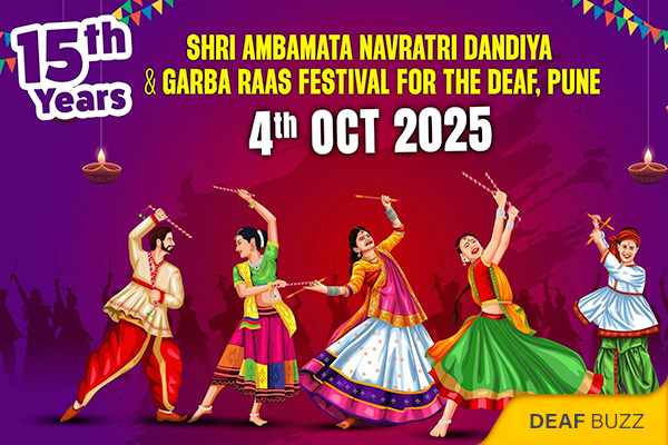 15th Shri Ambamata Navratri Dandiya and Garba Raas Festival for the Deaf | Pune