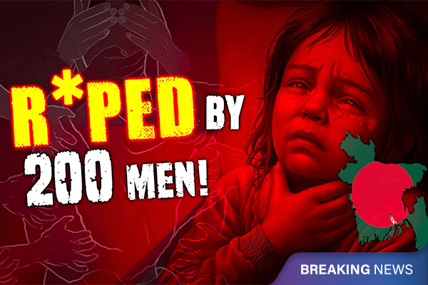 Minor Bangladeshi Girl Raped by 200 Men