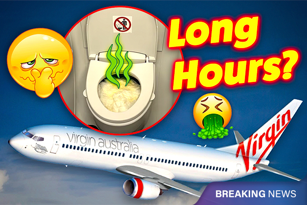 Toilet Breakdown at 35,000 ft: Virgin Australia Flight Turns Chaotic