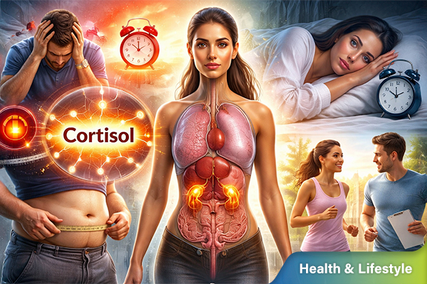 Cortisol Explained Simply: Why Stress, Sleep, and Weight Are Connected
