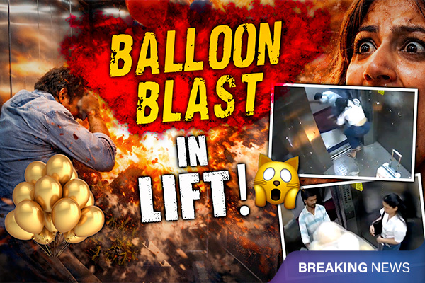 Mumbai Lift Scare: Gas-Filled Balloons Explode in Lift