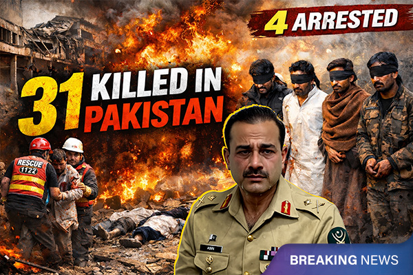 31 Killed in Blast at Mosque in Pakistan's Islamabad, 4 Arrested