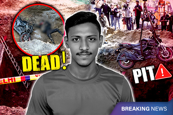 Man on Bike Dies After Falling in a Pit: No Warnings, No Signs, No Help