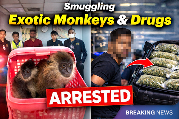 Men Arrested in International Smuggling of Exotic Monkeys and Drugs